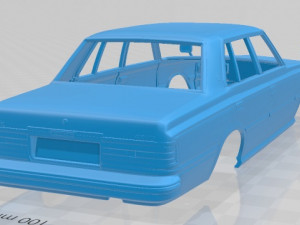 toyota crown sedan 1979 printable body car 3Dプリントモデル
