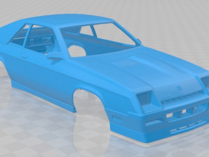 charger l body 1987 printable body car 3D Print Model