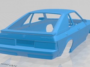 charger l body 1987 printable body car 3D Print Model