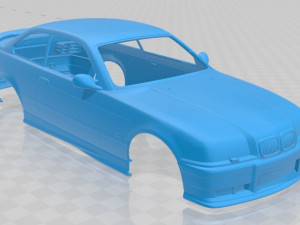 m3 e36 1992 printable body car Modelo de Impressão 3D