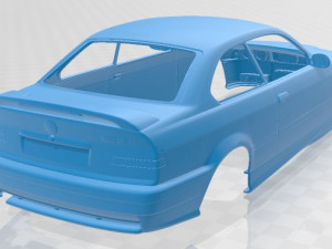 m3 e36 1992 printable body car Modelo de Impressão 3D
