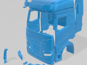 iveco s way 2020 printable cabin truck 3D Print Model
