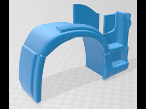 iveco s way 2020 printable cabin truck 3Dプリントモデル