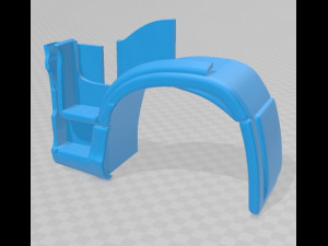 iveco s way 2020 printable cabin truck 3Dプリントモデル