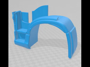 iveco s way 2020 printable cabin truck 3D Print Model