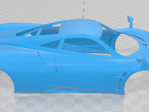 pagani huayra 2012 printable body car 3D Print Model
