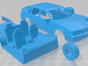 volvo 850 sedan 1992 printable car 3D 프린트 모델
