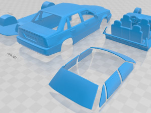 volvo 850 sedan 1992 printable car 3D 프린트 모델
