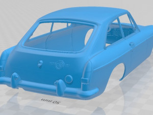 mg mgb gt 1965 printable body car 3D 打印模型