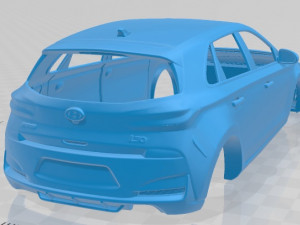 hyundai i30 n-line 2019 printable body car 3D Принт Модель