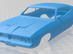 falcon gt coupe 1973 printable body car 3D 打印模型