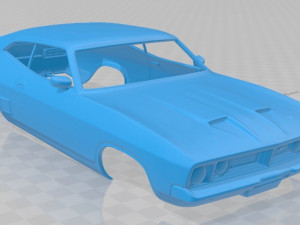 falcon gt coupe 1973 printable body car 3D Baskı Modeli