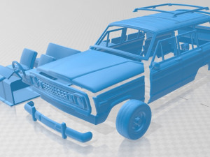 wagoneer 1978 printable car 3D-printmodel