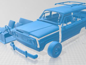 wagoneer 1978 printable car 3D Print Model