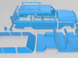 wagoneer 1978 printable car 3D Принт Модель