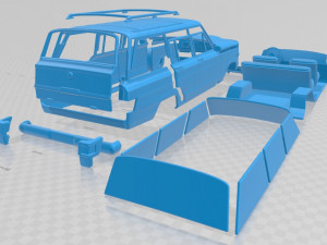 wagoneer 1978 printable car 3D Принт Модель