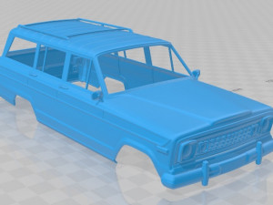 wagoneer 1978 printable body car 3D Druckmodell