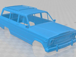 wagoneer 1978 printable body car 3D Print Model