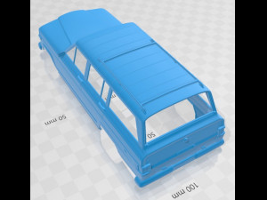 wagoneer 1978 printable body car 3D Druckmodell