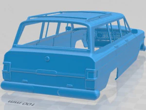wagoneer 1978 printable body car 3D Print Model