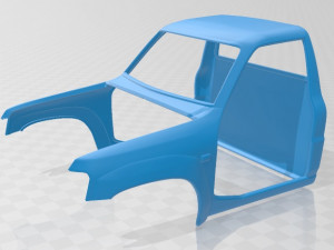 Nissan patrol pickup 2016 printable car 3Dプリントモデル