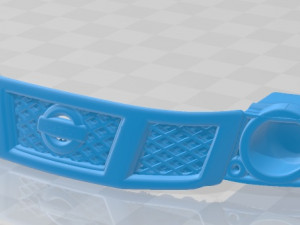 Nissan patrol pickup 2016 printable car 3Dプリントモデル