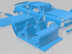 granada 3 door eu 1972 printable car 3D Принт Модель