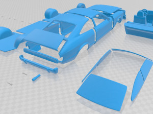 granada 3 door eu 1972 printable car 3D Принт Модель