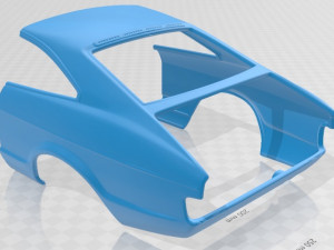 granada 3 door eu 1972 printable car 3D Принт Модель