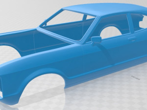 granada 3 door eu 1972 printable car 3D Принт Модель