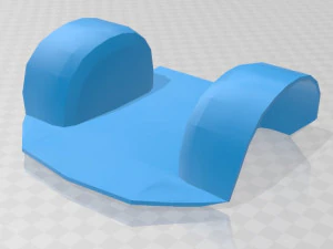 isuzu d-max double cab huntsman 2014 printable car 3D Print Model