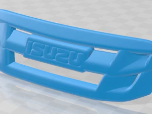 isuzu d-max double cab huntsman 2014 printable car 3D Print Model