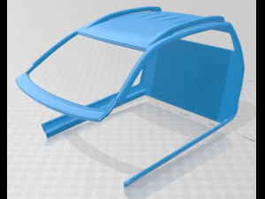 isuzu d-max double cab huntsman 2014 printable car 3D Print Model