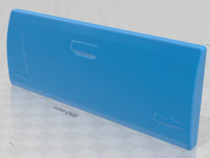 isuzu d-max double cab huntsman 2014 printable car 3D Print Model