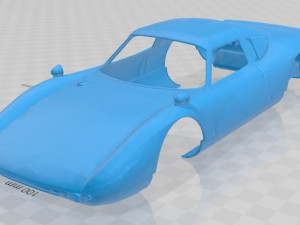 porsche 904 printable body car 3D Print Model