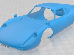 porsche 904 printable body car Model Cetak 3D