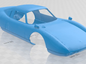 porsche 904 printable body car Model Cetak 3D