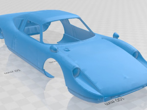 porsche 904 printable body car Model Cetak 3D