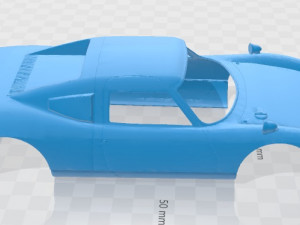 porsche 904 printable body car Model Cetak 3D