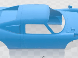 porsche 904 printable body car Model Cetak 3D