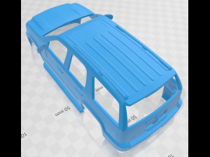 tahoe 2010 printable body car 3D Принт Модель