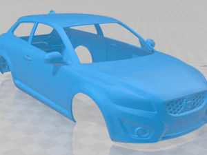 volvo c30 2011 printable body car 3D Print Model
