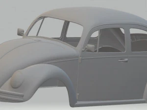 volkswagen beetle 1300 printable body 3D Print Model