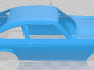 vega 1971 printable body car 3Dプリントモデル