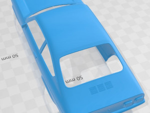 vega 1971 printable body car 3Dプリントモデル