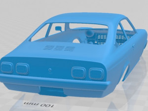 vega 1971 printable body car 3Dプリントモデル