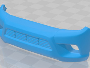 toyota hilux double cab 2016 printable car 3D 프린트 모델