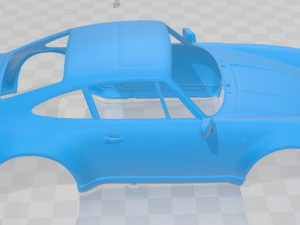 porsche 911 1973 printable body car 3D प्रिंट मॉडल