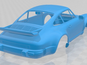 porsche 911 1973 printable body car 3D प्रिंट मॉडल