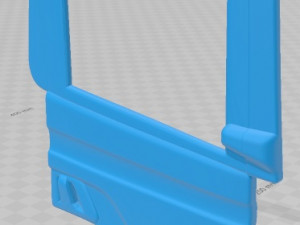 scania p310 crew printable cab truck 2011 in separate parts 3D Принт Модель